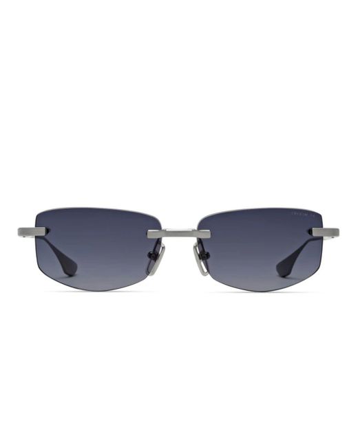 Dita Eyewear Blue Trysim.75Brushed Raw Titanium for men