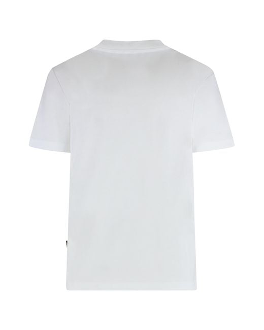 Just Cavalli Gray Printed Cotton T-Shirt T-Shirts & Jerseys