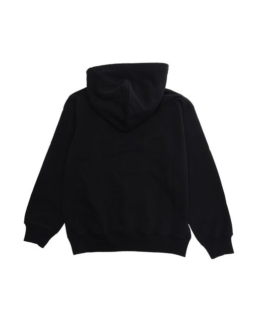 Off-White c/o Virgil Abloh Black Hoodie Big Bookish Double Cotton Hoods & Sweatshirts for men