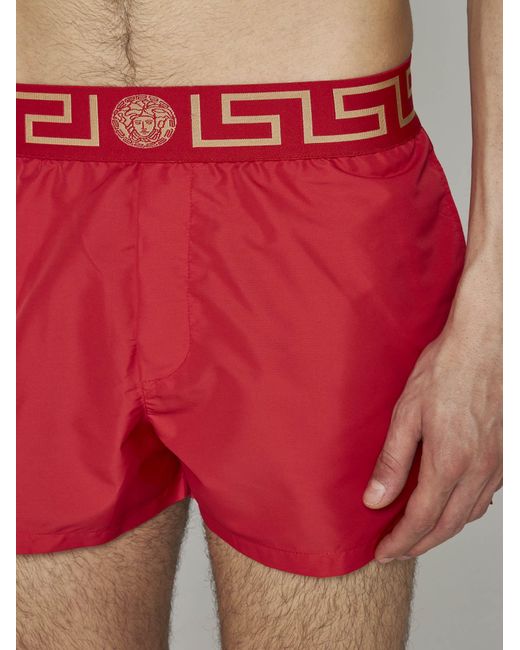 Versace Red Underwear Sea Clothing for men