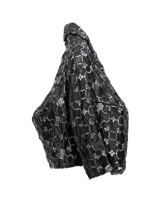 Comme des Garçons Gray Lace Laser Jacket