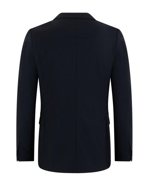 Boss Blue Double-Breasted Jacket Virgin Wool Suit & Dinner for men
