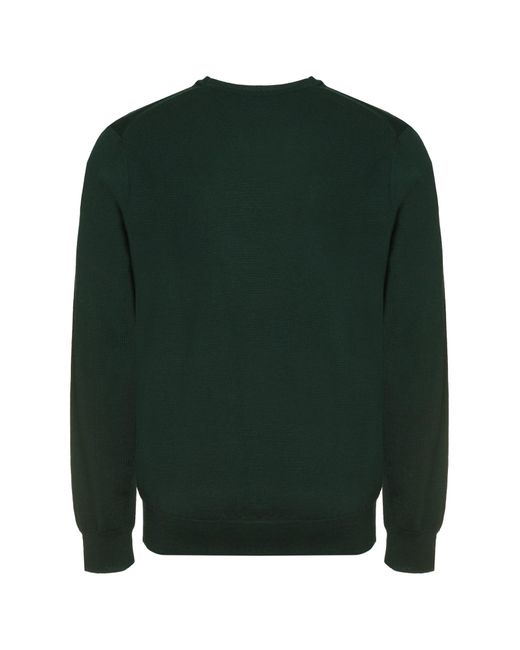Polo Ralph Lauren Green Wool Crew-neck Sweater for men