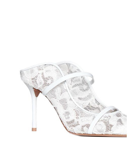 Malone Souliers White Sandals