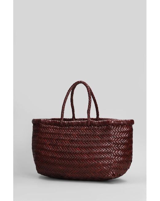 Dragon Diffusion Red Bamboo 3 Jump Small Tote