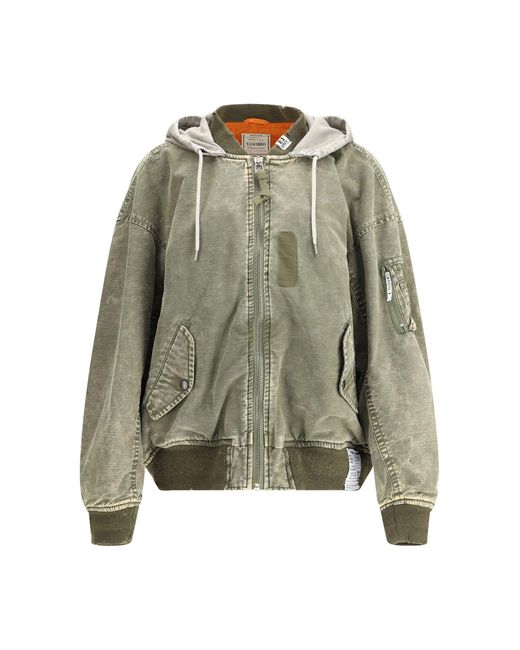 Maison Mihara Yasuhiro Green Jackets for men