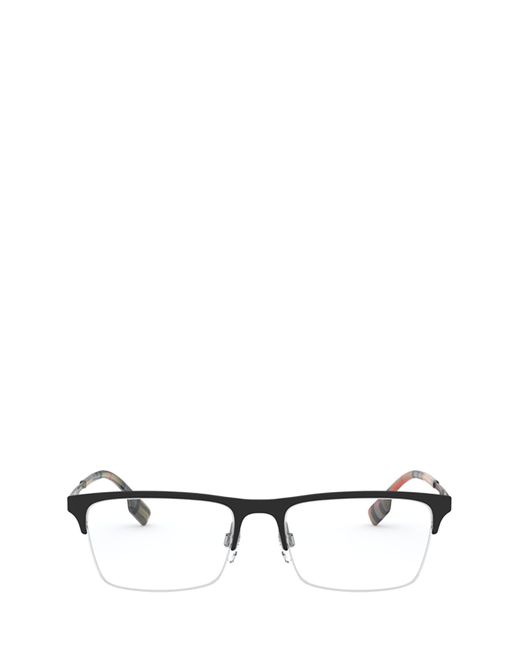 Burberry Be1344 Matte Black Glasses for Men | Lyst