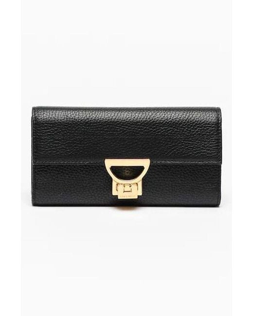 Coccinelle Black Wallet Bovine Leather Bags