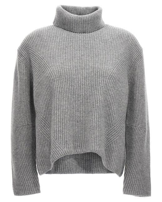 Pinko Gray Vigogna Sweater, Cardigans