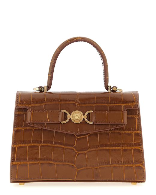 Versace Brown Medusa Hand Bags