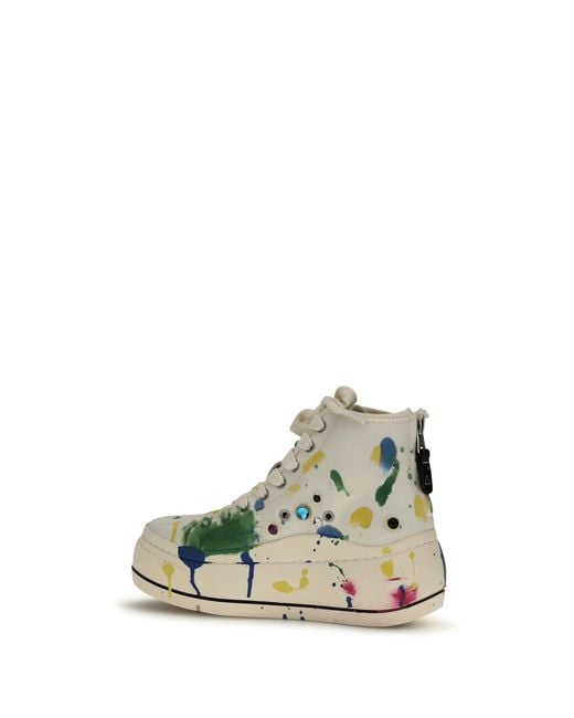 R13 Green High Top Sneakers