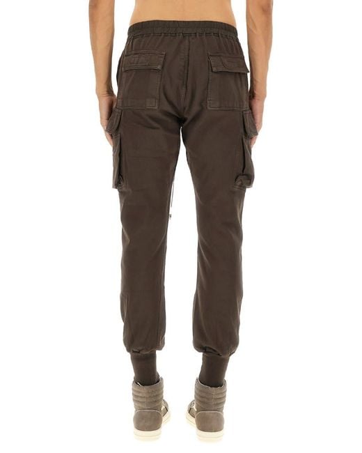 Rick Owens Brown "Mastodon Cut" Pants for men