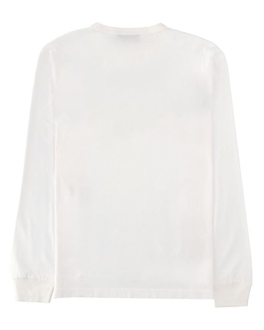 Our Legacy White T-Shirt Farewell Print Cotton T-Shirts for men