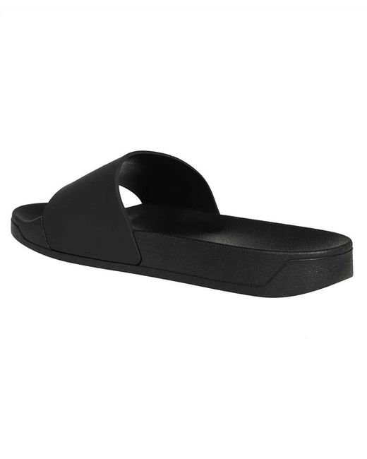 A_COLD_WALL* Black Rubber Slides for men