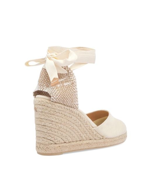 Castaner Natural Carina Wedge Espadrilles
