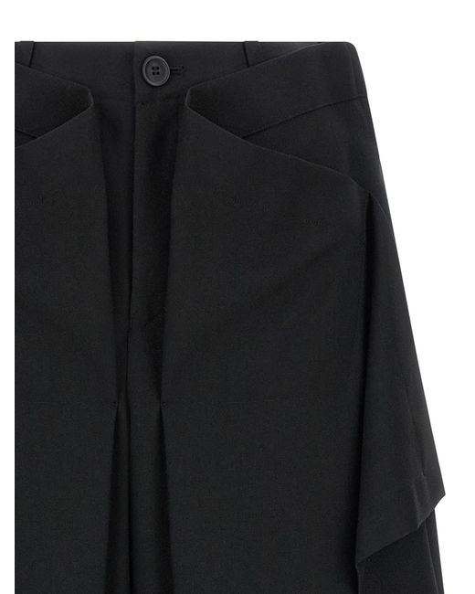 Issey Miyake Black Uni-Form (Wool) Pants