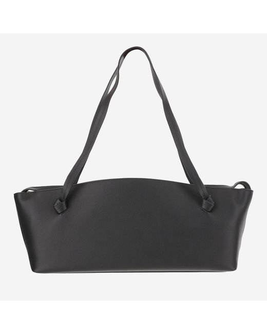 Jil Sander Black Leather Bag Shoulder