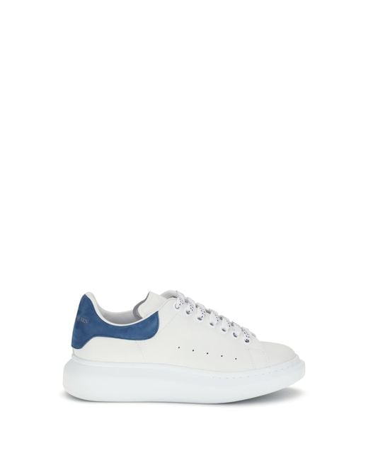 Alexander McQueen White Leather Sneakers for men