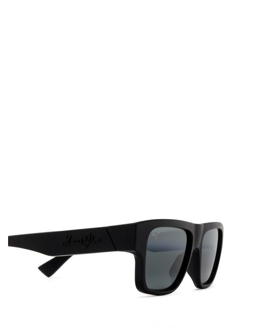 Maui Jim Black Mj638 Matte Sunglasses