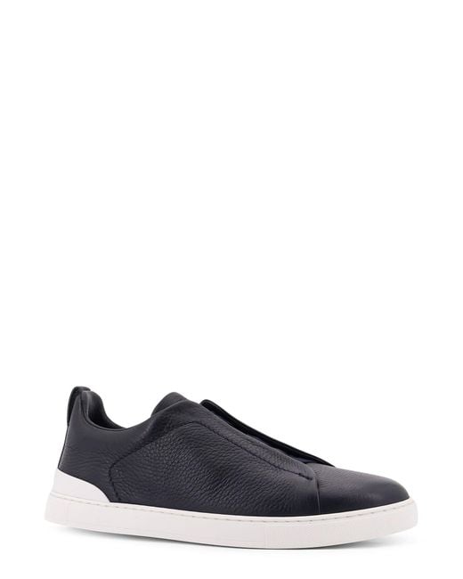 Zegna Blue Triple Stitch for men