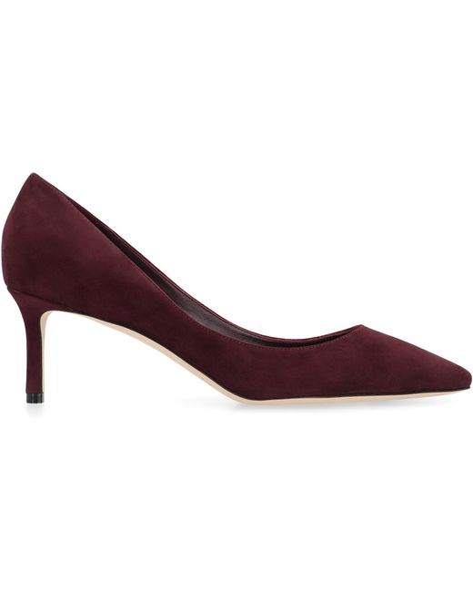 Jimmy Choo Brown Romy 60 Suede Pumps Goatskin