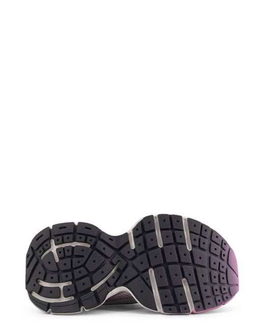 Balenciaga Purple 3Xl Low-Top Mesh Sneakers