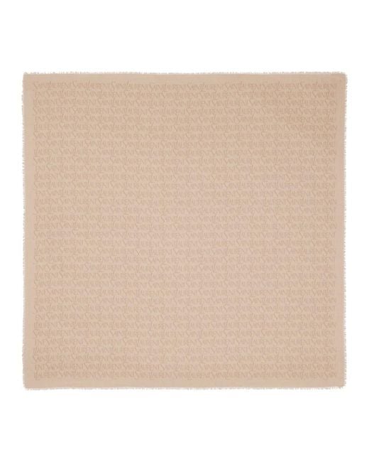 Saint Laurent Natural Square Scarf