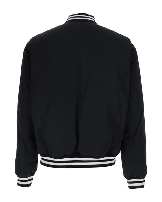Gucci Black Reversible Jacket Tech Fabric Polyester Coat for men