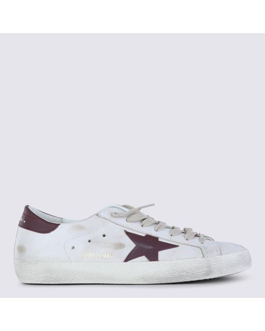 Golden Goose Deluxe Brand White Sneakers for men