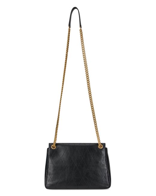 Tory Burch Black Shoulder Bag Leather Chain