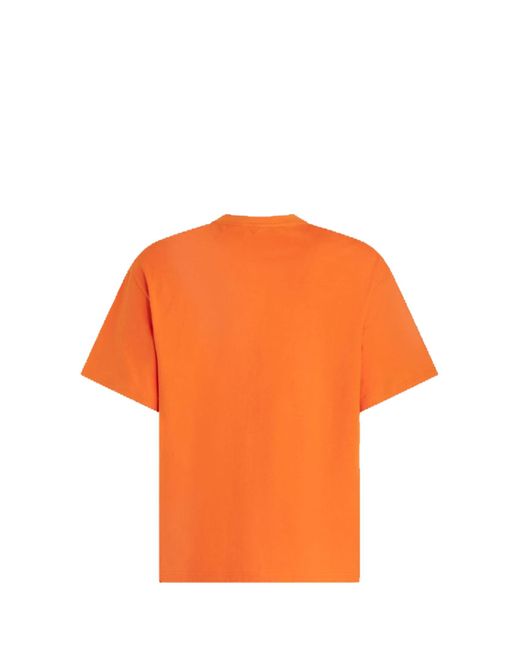 Etro Orange T-Shirt for men