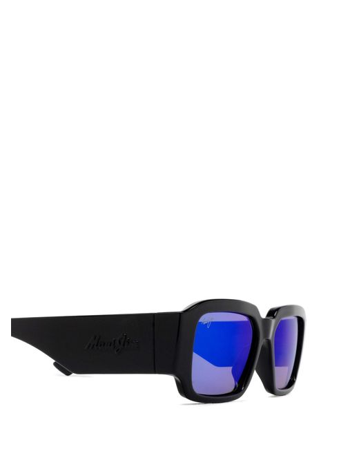Maui Jim Blue Mj639 Shiny Sunglasses