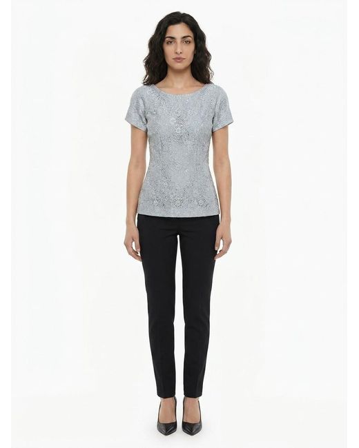 Dolce & Gabbana White Light Polyamide Blouse