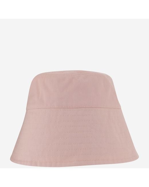 Patou Pink Bucket Hat Cotton
