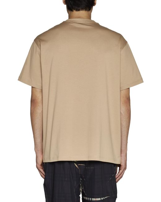 Burberry Natural T-shirts And Polos for men