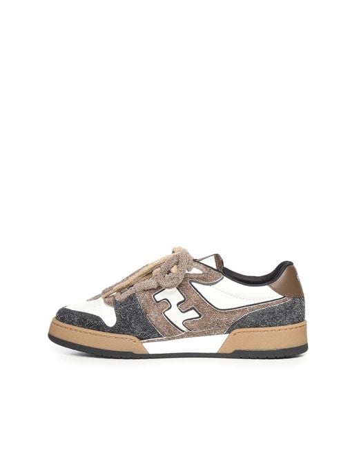 Fendi White Sneakers Vit+Interno:Pa for men