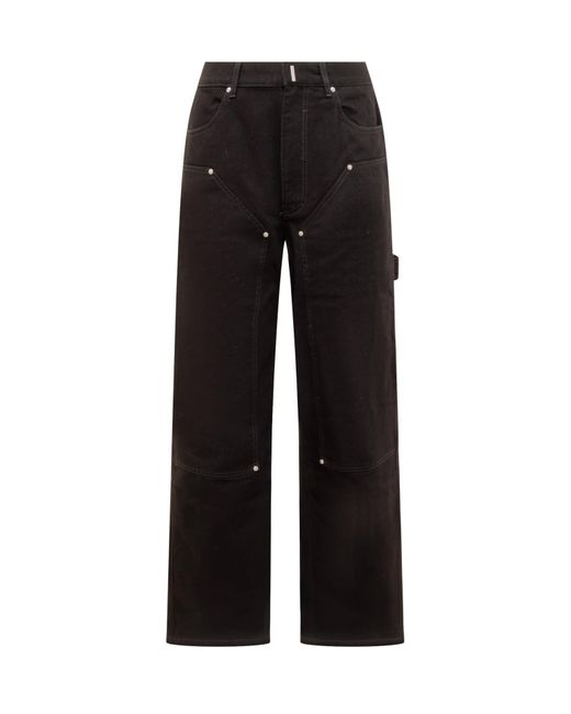 Givenchy Black Carpenter Denim Jeans for men