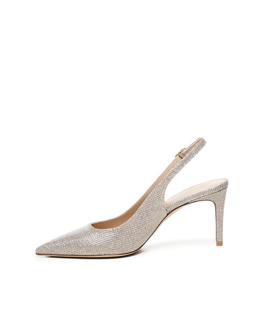 Stuart Weitzman White Power Pumps Lsgbk