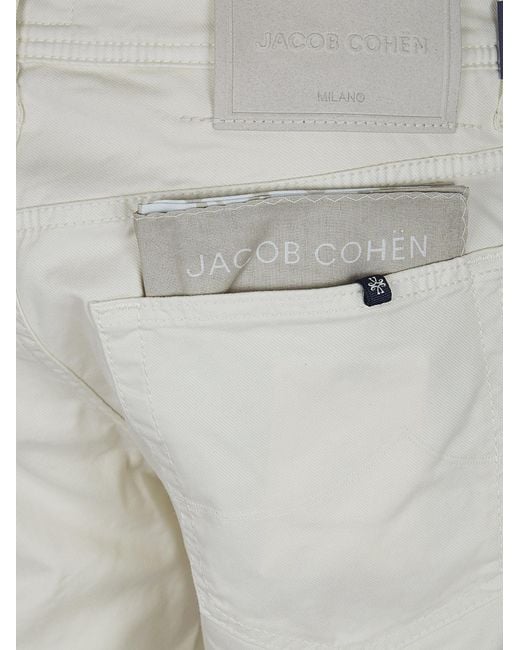 Jacob Cohen Gray Pant 5 Pkt Super Slim Fit Nick Diagonale Str. Co Ly Ea Jean for men
