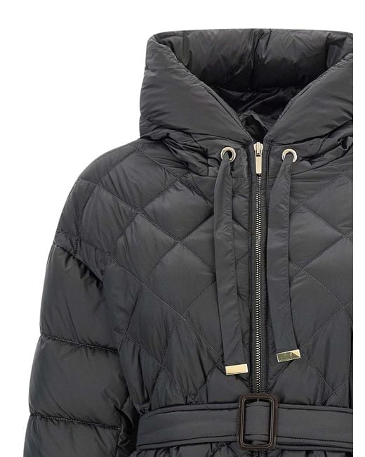 Max Mara Gray Trepar Down Jacket