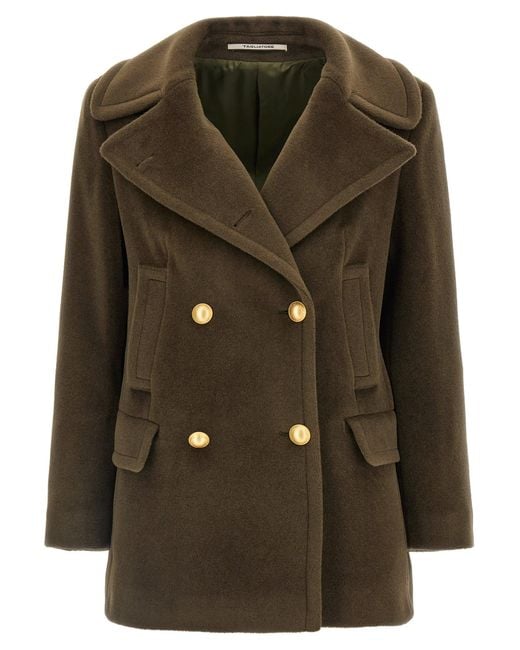 Tagliatore Green Blanche' Coat