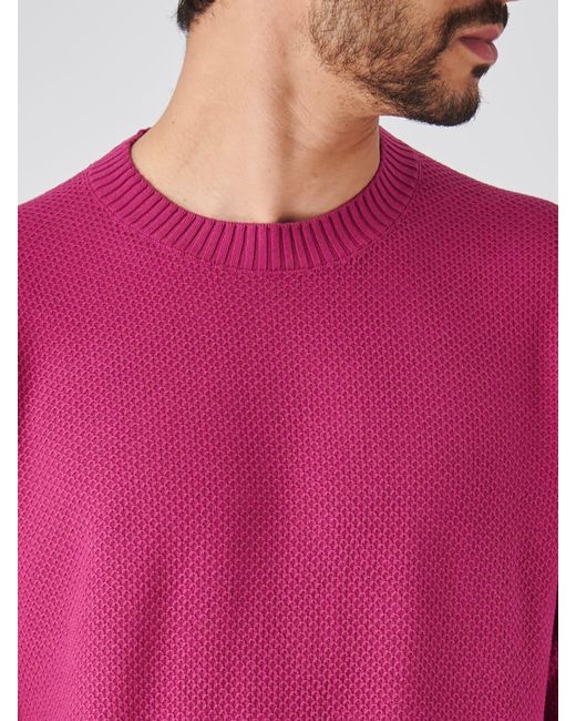 Gran Sasso Pink Paricollo M/L Sweater for men