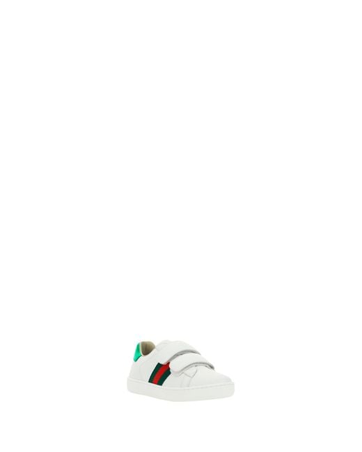 Gucci White Sneakers For Boy for men