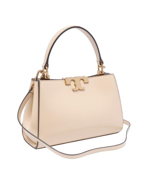 Tory Burch Natural Mini Eleanor Satchel Bag