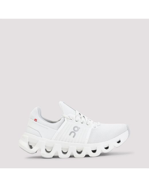 On Shoes White Cloudswift 4 Ad Sneakers Textile Rubber