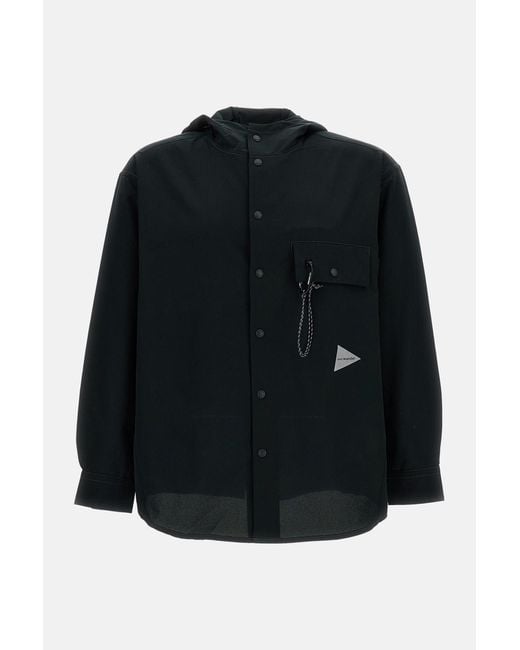 And Wander Black Sweaters for men