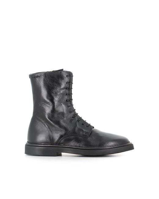Alexander Hotto Black Lace-Up Boot 68636