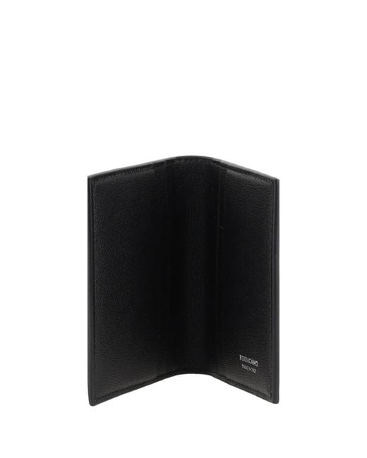 Ferragamo Black Billfold Card Holder for men