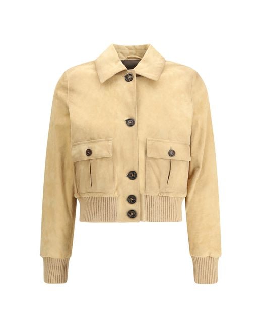 Valstar Natural Suede Leather Jacket Goatskin/Hircus Goatskin