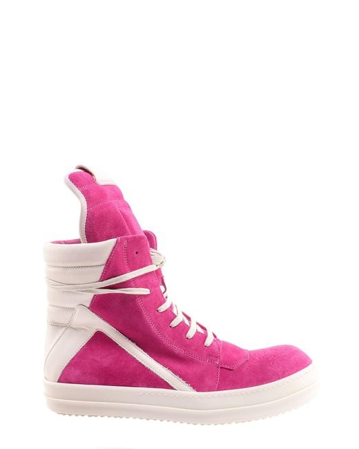 Rick Owens Sneakers in Pink for Men | Lyst
